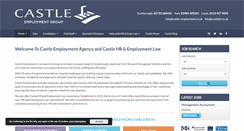 Desktop Screenshot of castle-employment.co.uk