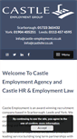 Mobile Screenshot of castle-employment.co.uk